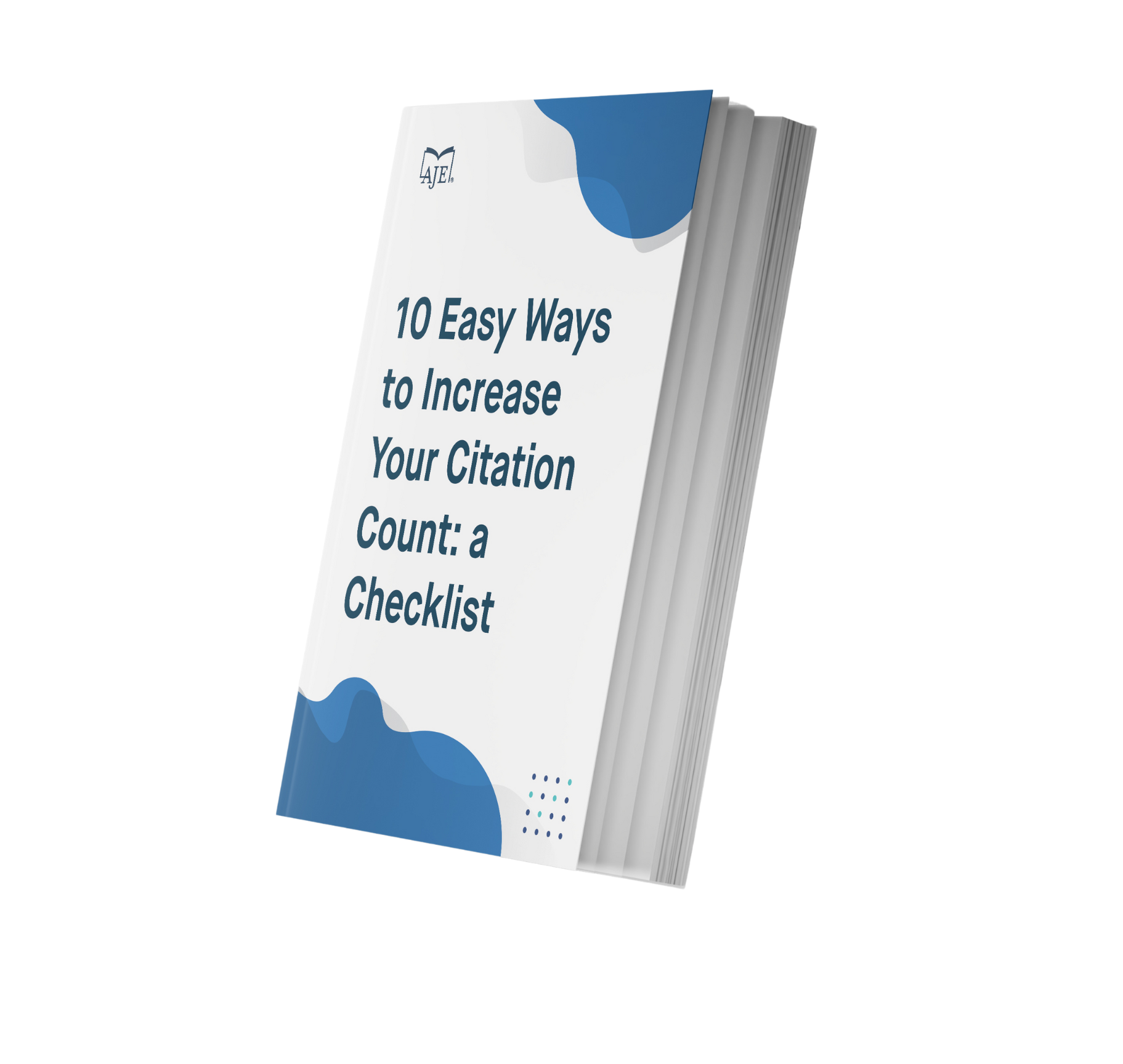 10 Easy Ways to Increase Your Citation Count - a Checklist e-book cover
